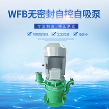 供應不銹鋼自控自吸泵 WFB無密封自控自吸泵 無泄漏立式化工泵