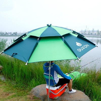 Go fishing Parasol Fishing Umbrella equipment Rainproof new pattern equipment sunshade Sunscreen enlarge thickening Windbreak UV