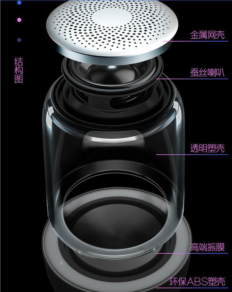 Enceinte sans fil Bluetooth en Verre cristal - Ref 3425526 Image 28