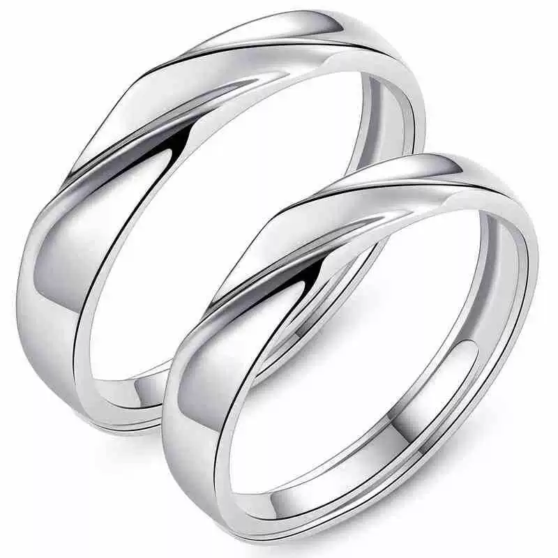 Japanese ring for beloved, silver 925 sample, Korean style