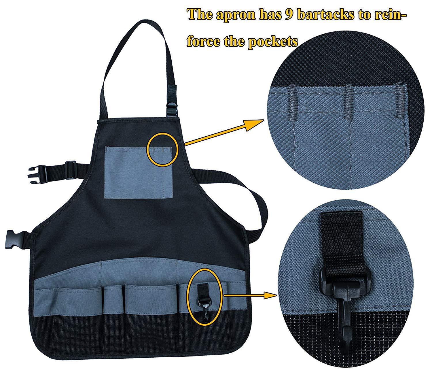 园艺围裙 花园围裙 五金围裙 园林围裙 园林包 园林收纳袋