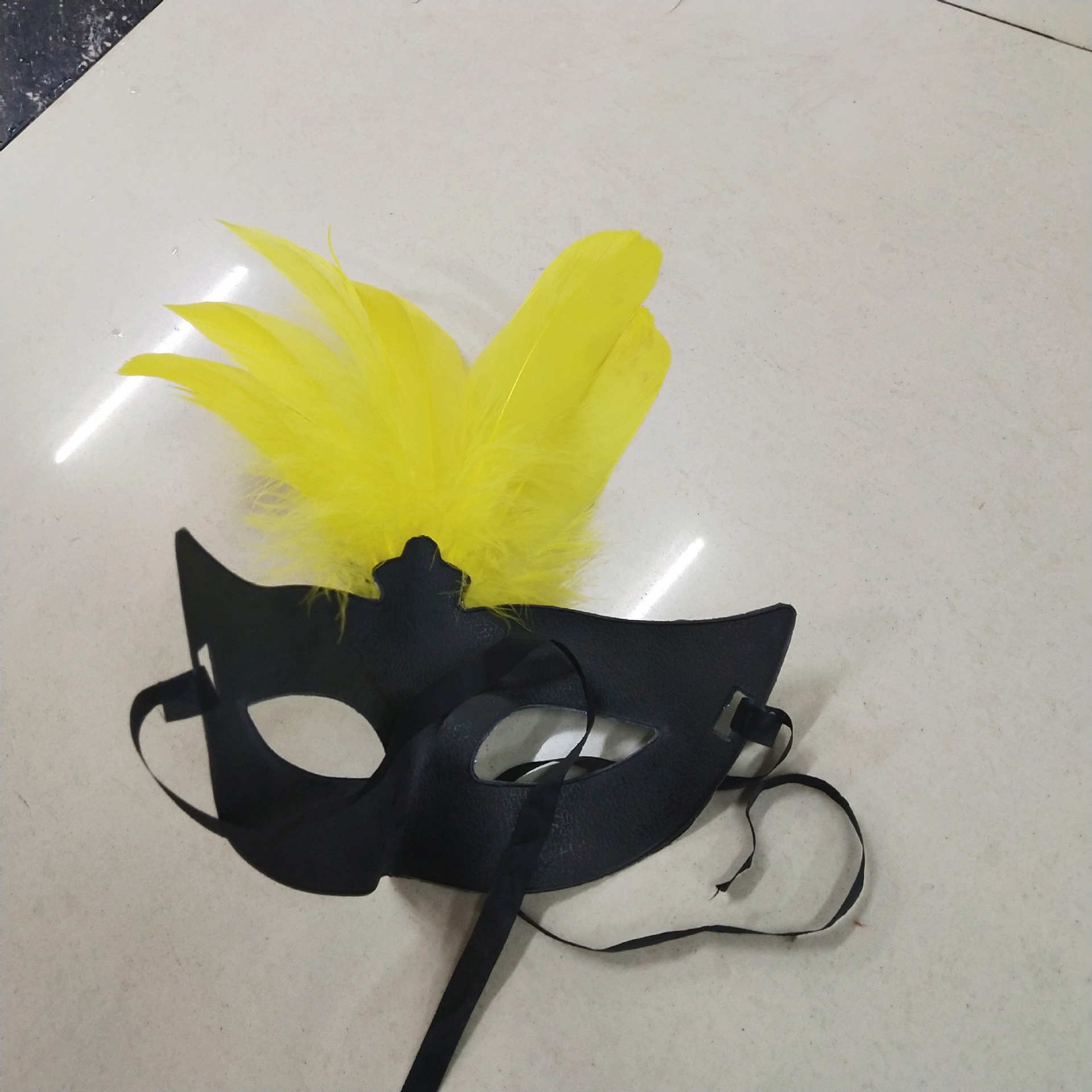 厂家批发 万圣节 羽毛面具 多款任你选 舞台演出配饰详情图9