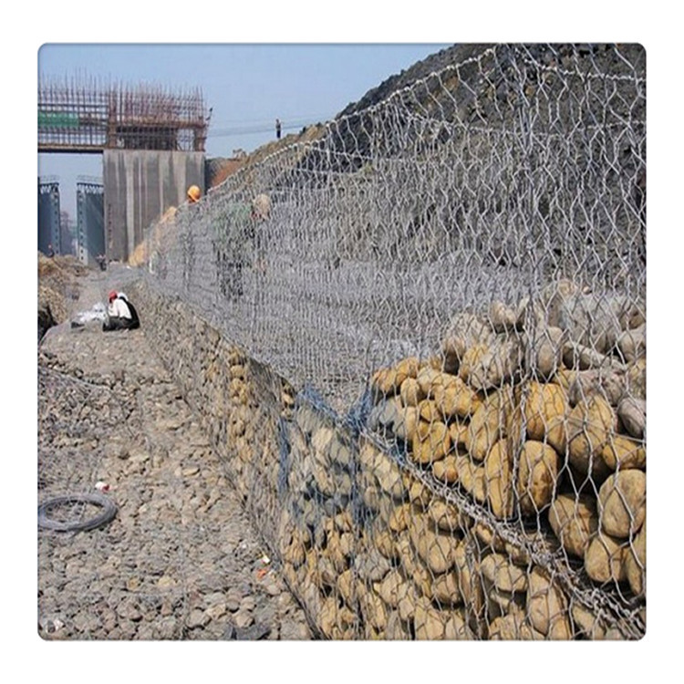 （  生产工厂）防河护堤重型六角网 大规格六角网   钢丝网