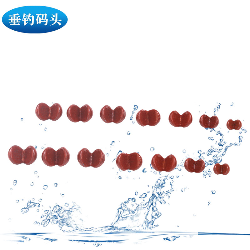圆开口咬铅夹铅 橡胶开口铅矶钓铅微铅筏钓厂家直售批发铅坠