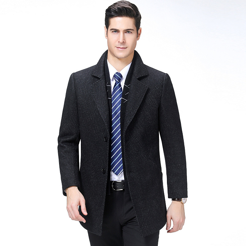 Manteau homme en Laine - Ref 3419542 Image 1