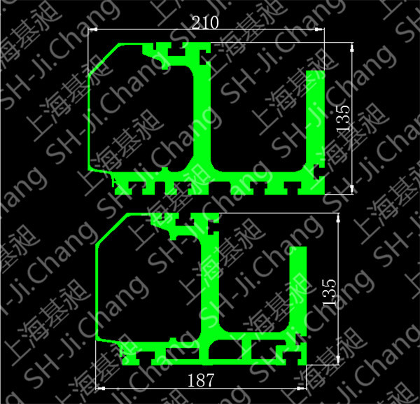 缸体上料型材铝型材护罩翻转线体型材上海基昶
