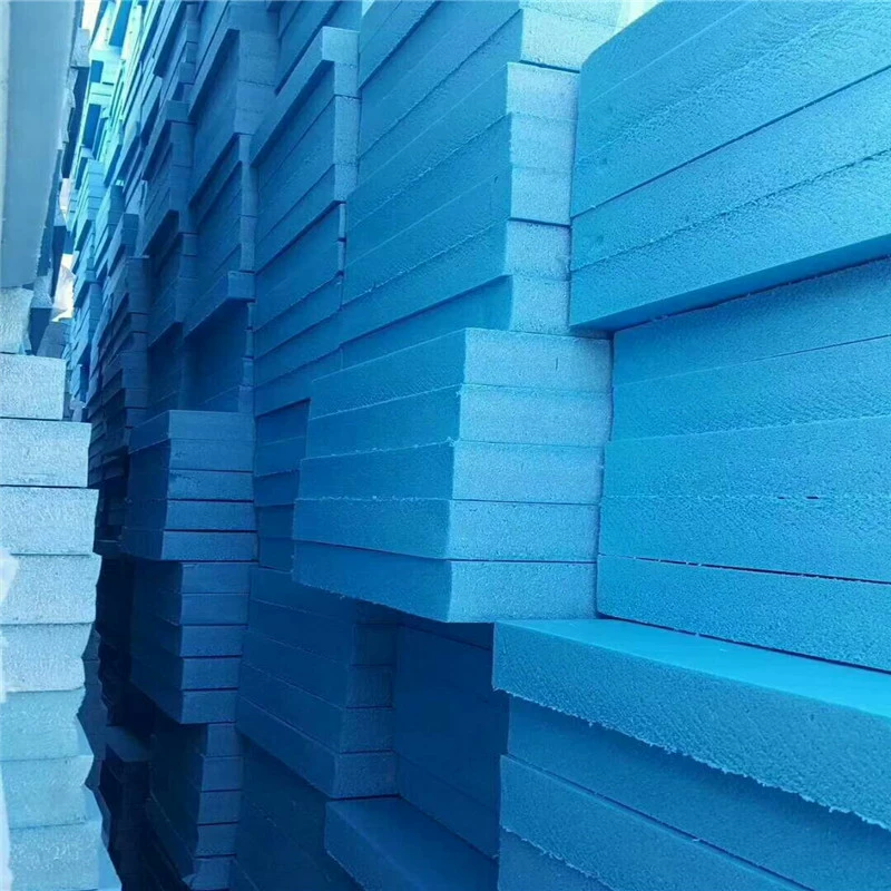 Thermal squeezing board flame retardant squeeze polybenzene board airport runway blue XPS squeeze insulation board