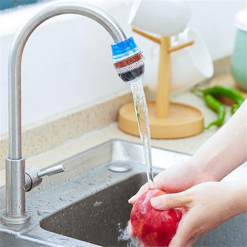 Multi-layer faucet filter mouth cover tap water head kitchen household water filter water purification drinking water water saving