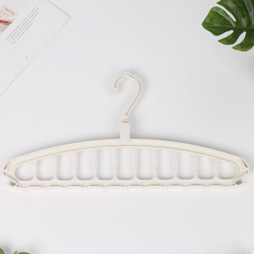 11-hole rotating magic underwear rack, multi-functional children's folding multi-hole hanger, indoor wardrobe drying clothes rack