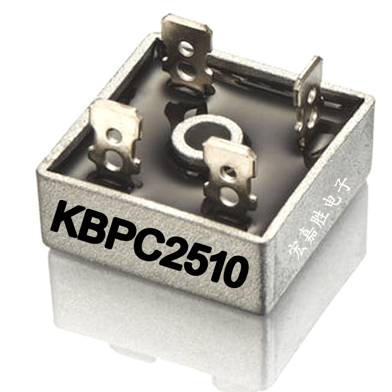 Соединение моста моста KBPC2510 25-10 выпрямитель 25A 1000V DIP-4 мостовой выпрямитель