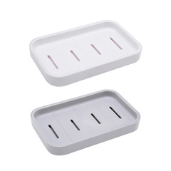 Double-layer draining soap dispenser bathroom creative portable soap holder shower soap holder soap dispenser