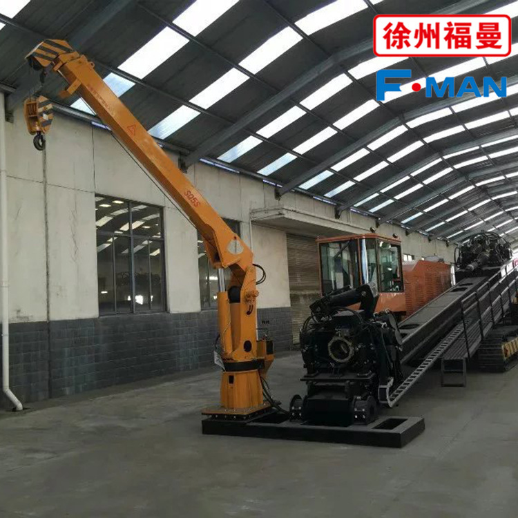 【厂家】批量出售非开挖钻机上液压起重机 5吨履带水平定向钻吊机