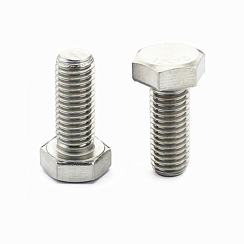 304不锈钢外六角螺栓螺丝机螺钉M20*30*35*40*50*60*70*80*90*45
