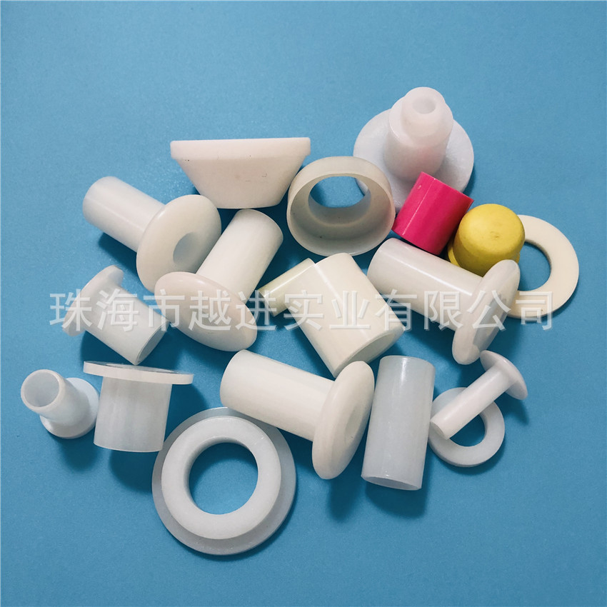 供应环保 耐高温耐磨PA黑色垫圈 绝缘垫片 黑色尼龙轴套