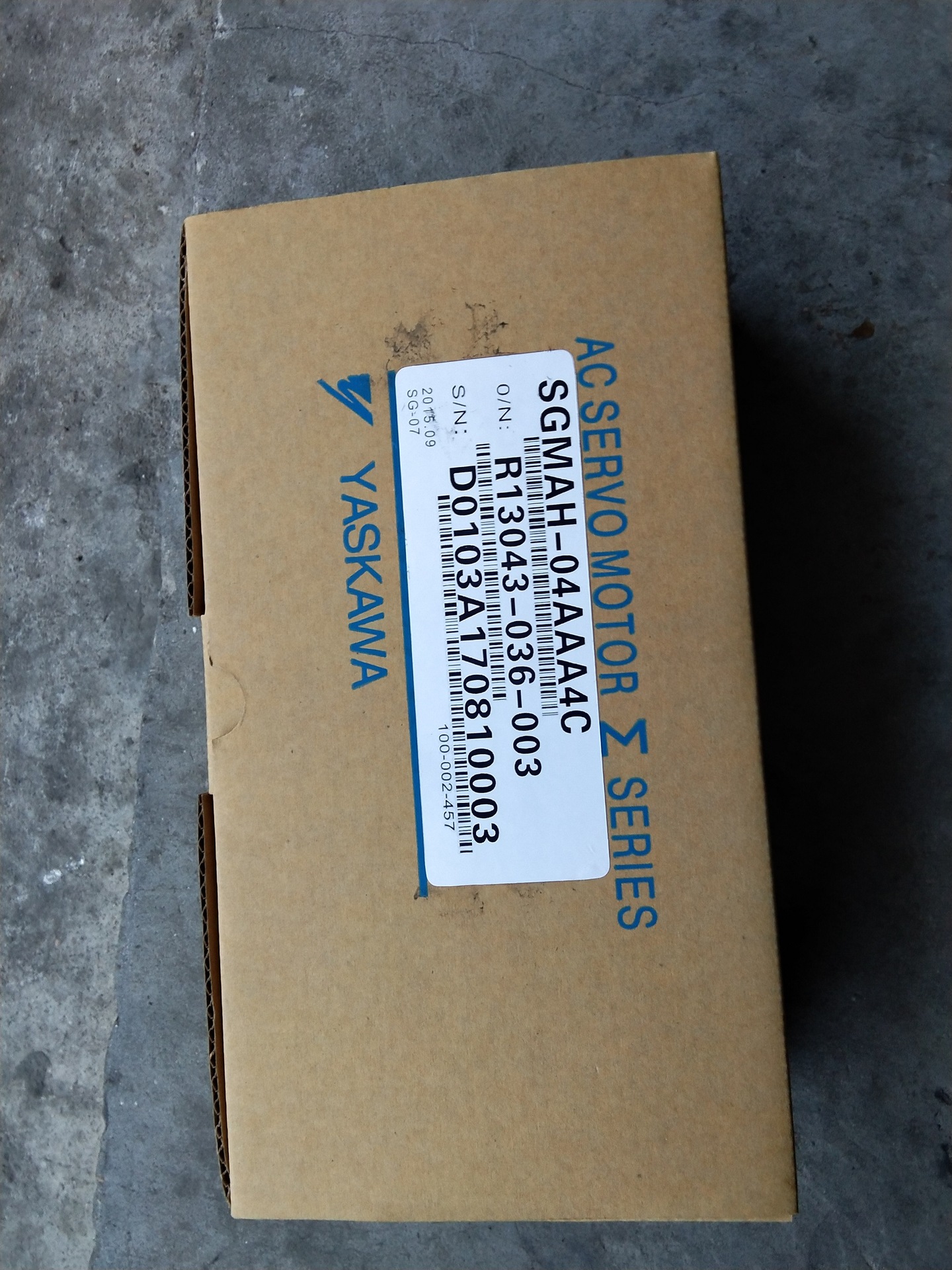 SGMAH-08AAA4C安川伺服全新原装现货 质保一年 欢迎询价