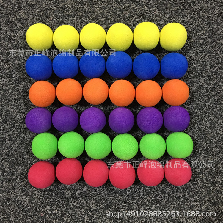 厂家直销EVA泡棉厂家直销 异形EVA圆球 彩色EVA圆球 各种颜色