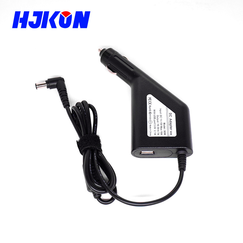 Factory Direct 19V laptop car charger computer car power adapter 4.74A gun charger