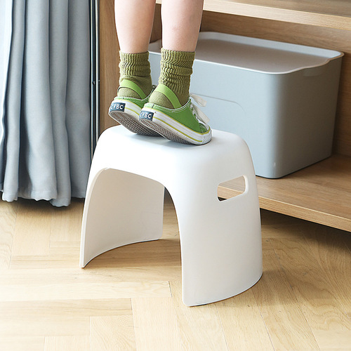 Household small stool children's large stool plastic stool baby foot cartoon fruit foot stool low stool thickened bench