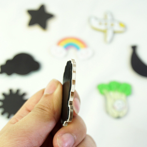 Acrylic soft magnetic refrigerator magnet cartoon cute Nordic ins soft cute magnet cloud rainbow magnetic sticker wholesale