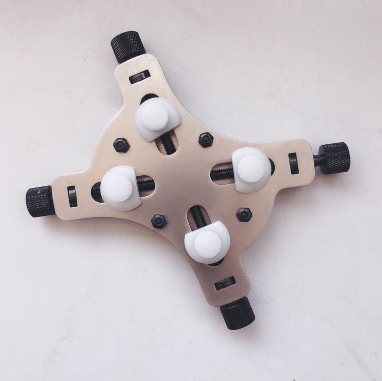 修表工具 钟表维修工具 金属四角架座 固定表座 手表固定器 夹座