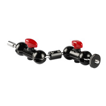 hdrig 双迷你球头豌豆夹扩展臂带1/4-20螺丝相机监视器配件2138