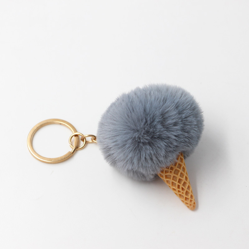 13g Weight Bag Charms Bag Accessories Type 1 Piece Quantity Daily Occasion Resin, Polyester Material Ice Cream Pattern Elegant, Cute Style 1 Piece Resin Polyester Ice Cream Bag Charms 18