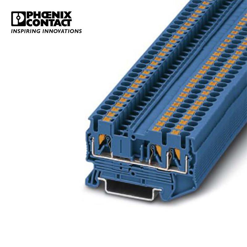 菲尼克斯 直通式接线端子 - PT 2,5-TWIN BU - 3209552-50