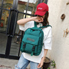 Nylon backpack, school bag for leisure suitable for men and women, 2019, Korean style