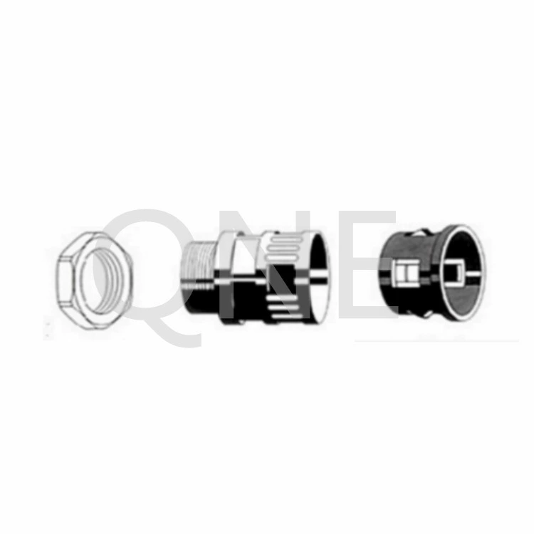 Factory direct sales corrugated pipe straight insert quick joint fixed head M25-AD25.0 series