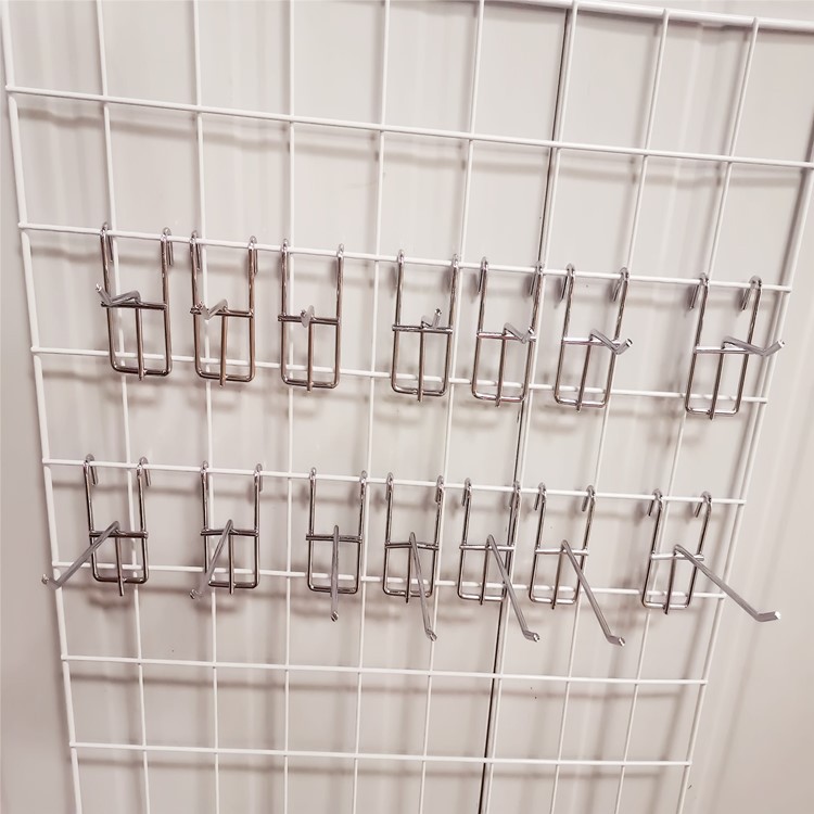 超市挂钩网格钩 网钩 万对节挂钩 网片钩  饰品挂钩  金属挂钩