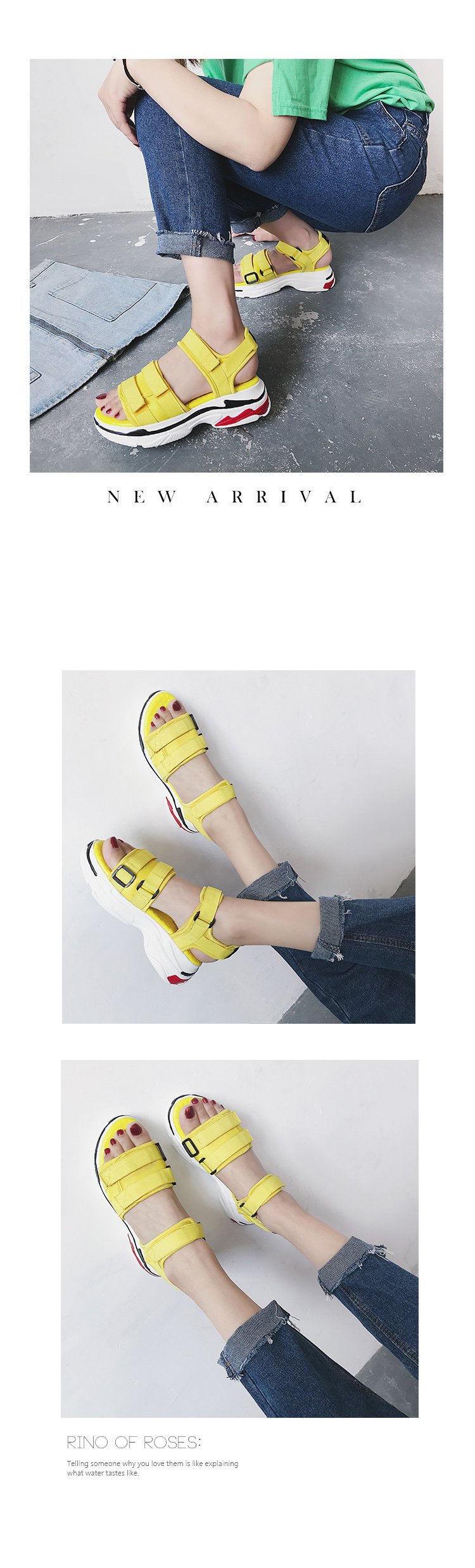 Chaussures été pour femme en Caoutchouc - Ref 3345524 Image 15