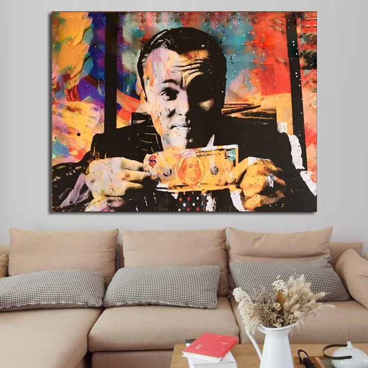 Wall Street Wolf Art