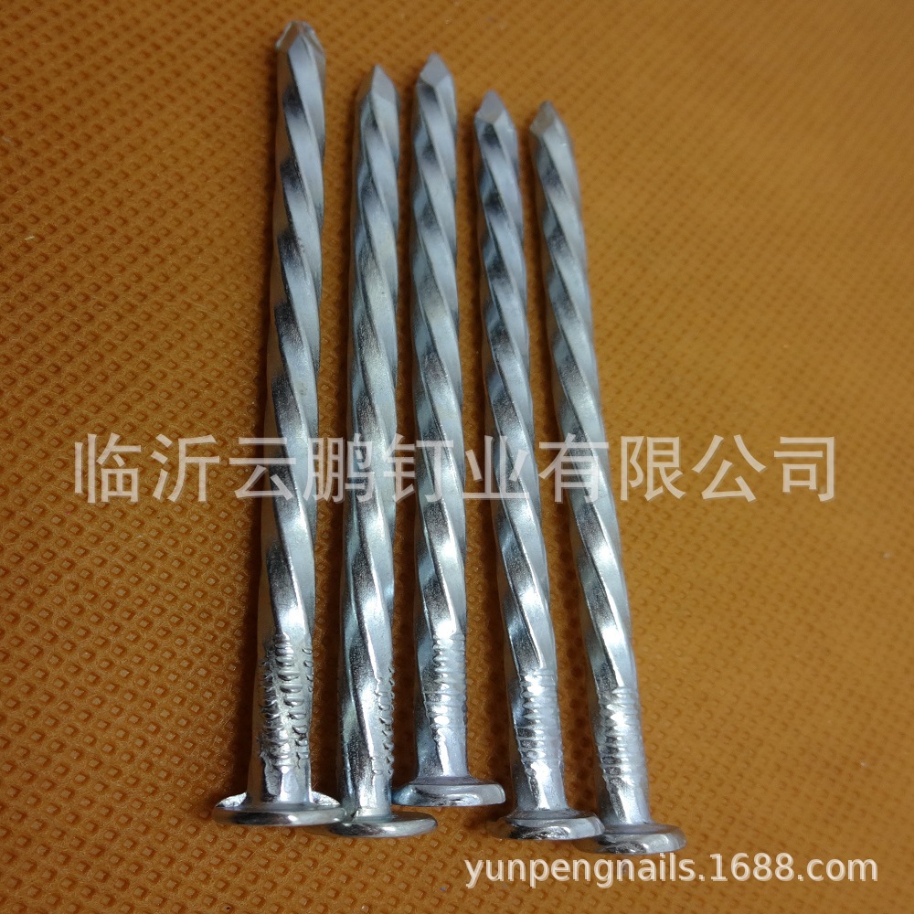 生产供应麻花钉托盘钉 长度60mm70mm80mm直径3.4mm