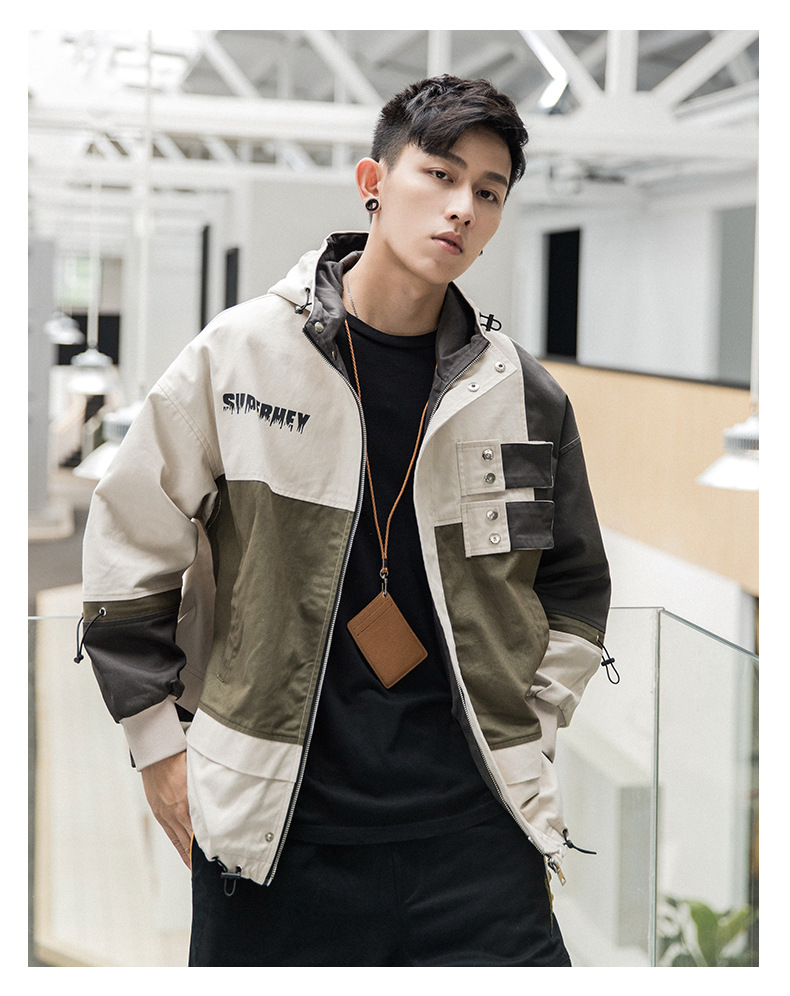 Urban Men's Hooded Jacket - Fashion
