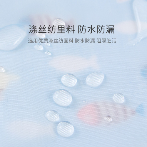 Foreign trade European and American children's smocks, children's painting clothes, baby food pockets, baby reverse dressing, Amazon cross-border supply