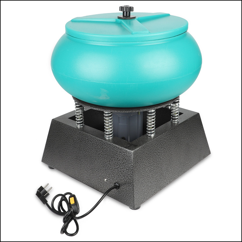 110V/220V 17Inch 350W Electric Vibrating Tumbler Vibratory Rock Tumbler Bowl Tum