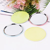 pinkycolor Macaroon Small mirror Solid Make-up mirror Tinplate Small round mirror customized Customized hand mirror