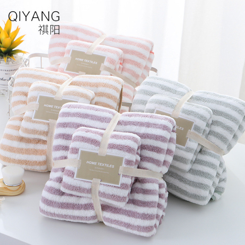 Towel Bath Towel Set Microfiber Towel Do...