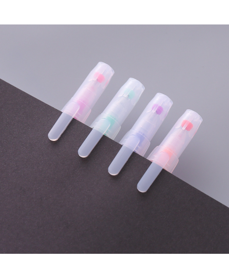 20g Weight Plastic Material Pink, Purple, Red, Green, Blue, Yellow, Black Color Gel Pen Cute Colorful Hand Pen Student With Korean Black Pen Pen Stationery 4
