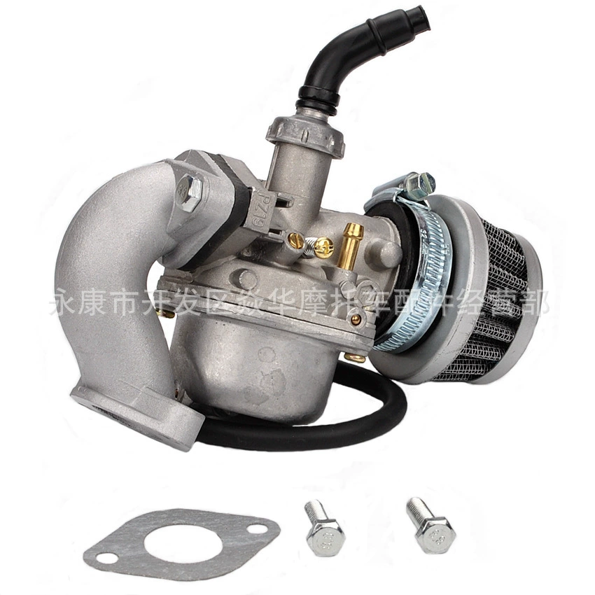 19 мм PZ19 карбюратор впускной трубы комбинированный воздушный фильтр внедорожный мотоцикл ATV70-110CC