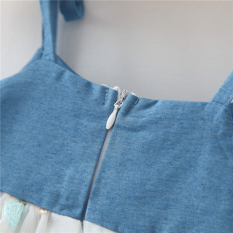 Denim Big Bow Dress