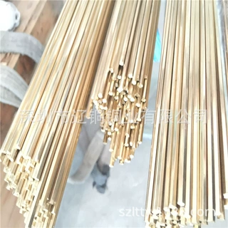 高强度H62黄铜棒 国标铆料 容易切削H68黄铜棒 无铅环保 现货库存