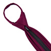 Zipper tie 6cm Korean narrow tie 1200 needle high -density fabric men can be pulled (customized without refund)