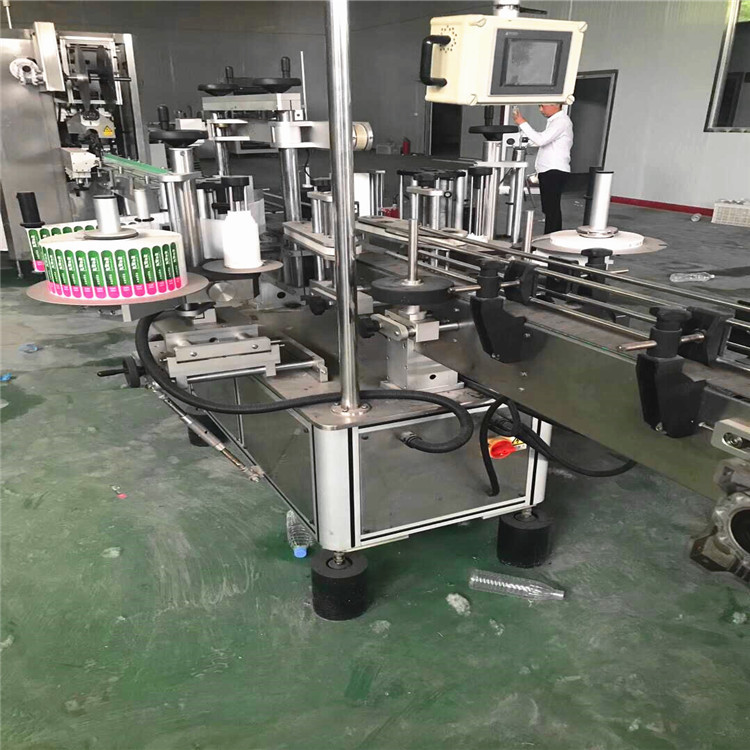 二手洗衣液瓶贴标机二手方瓶、圆瓶、扁瓶贴标机 双面贴标机 圆瓶