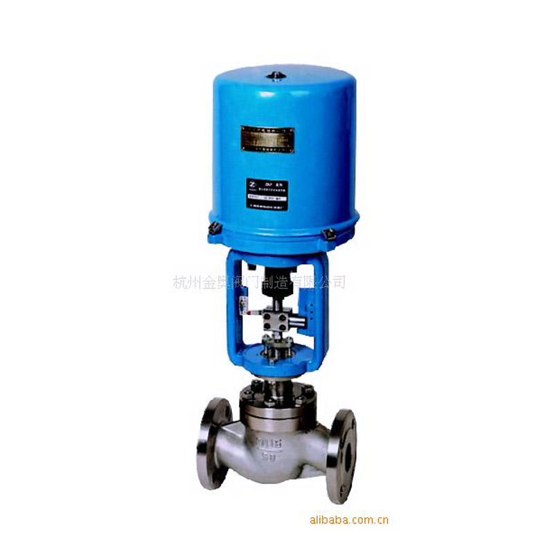 现货 杭州金奥高压电动调节阀 大口径不锈钢单向双向调节阀
