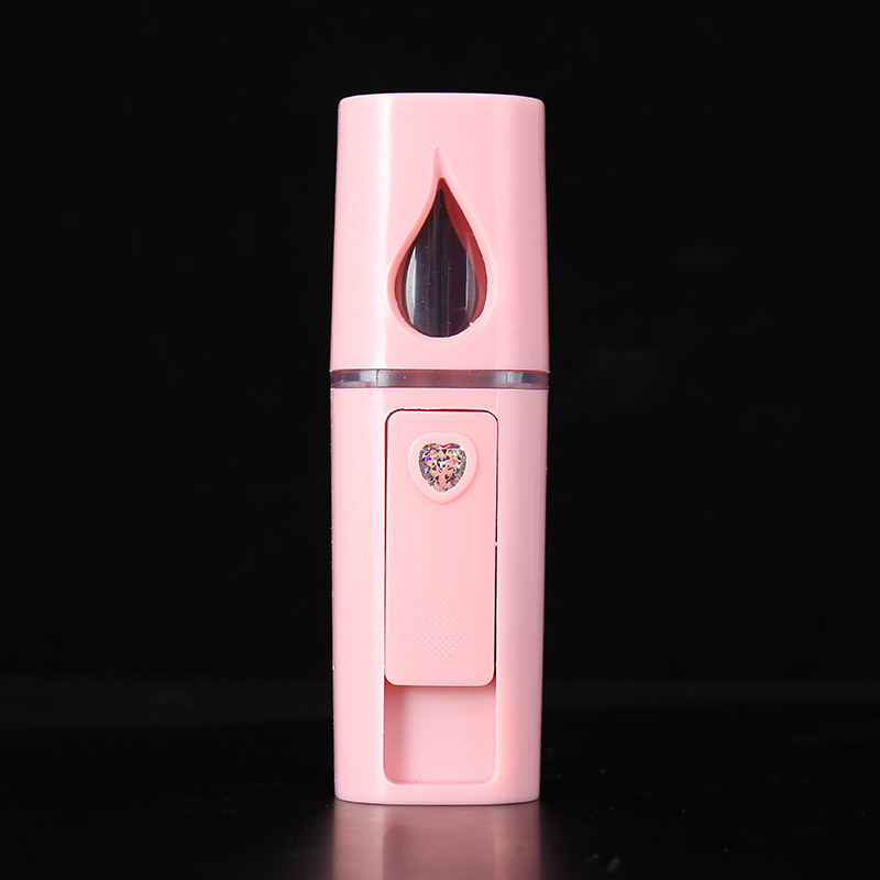 Mini hidratante spray agua reabastecimiento instrumento portátil humidificador USB carga cara vapor frío aerosol belleza instrumento en stock image 6