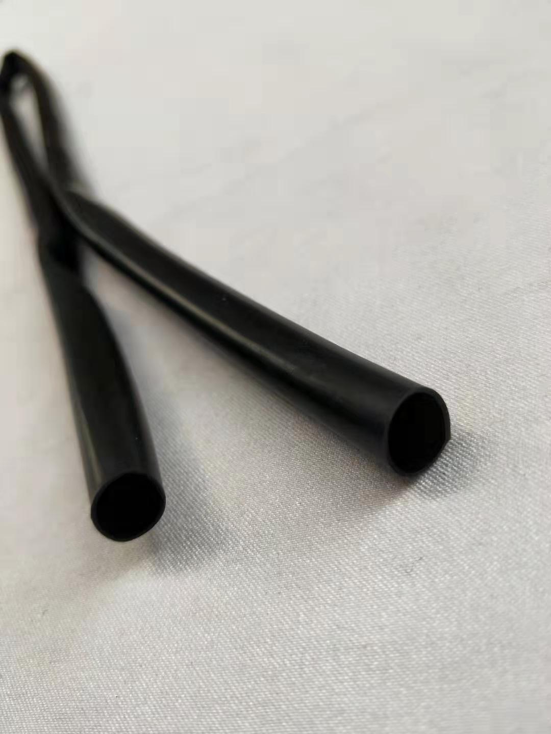 黑色硅橡胶热缩套管 耐酸耐碱耐高温 硅胶热缩管