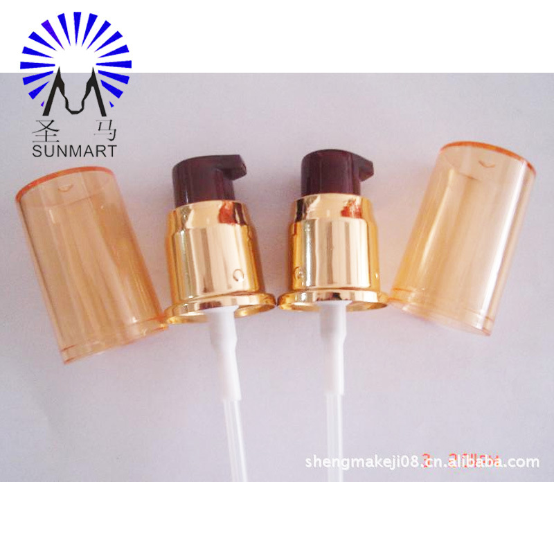 供应口径24MM全塑大罩粉底液泵头 乳液泵多款可选厂家直销