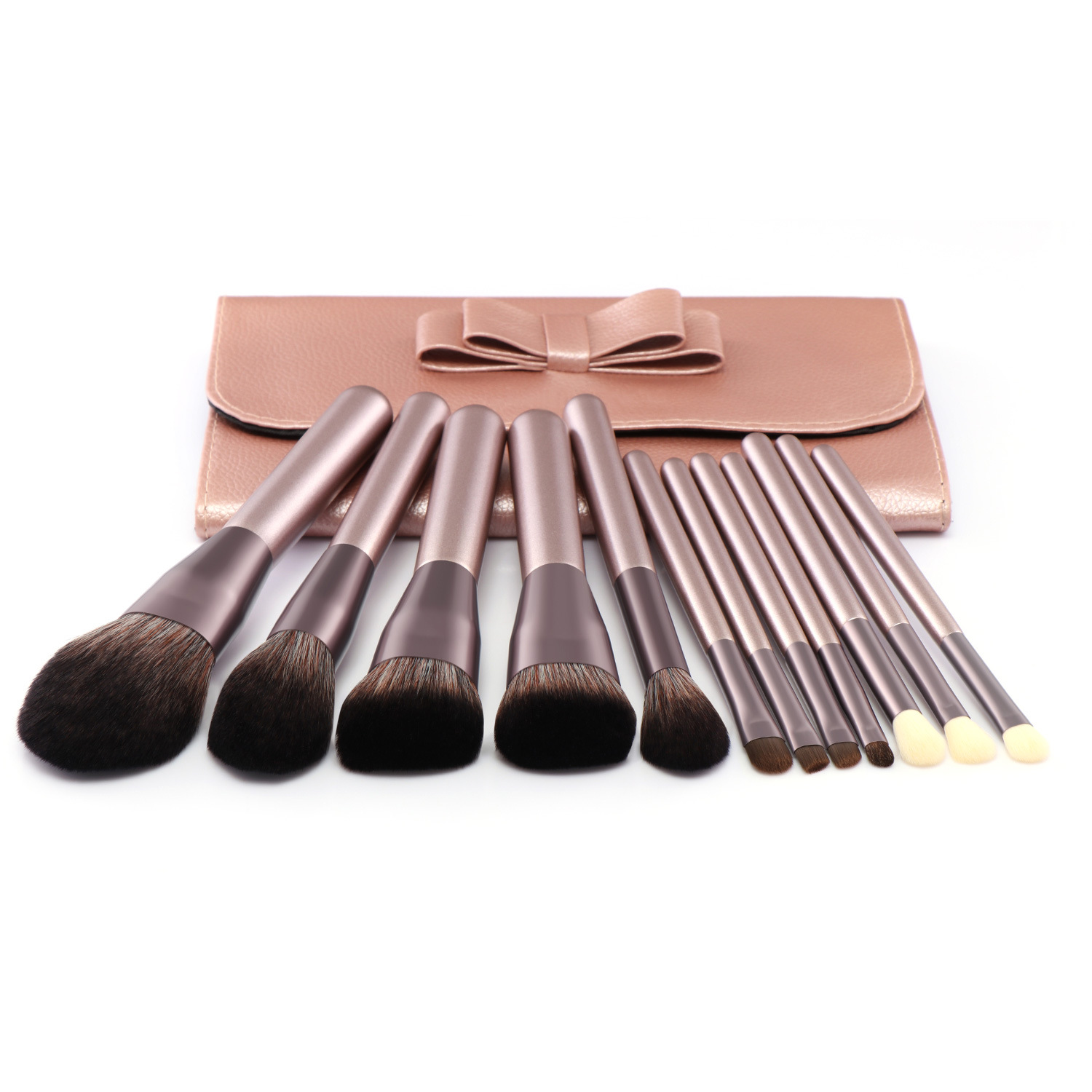 Vintage 12 Purple Makeup Brushes Beauty Tools Set Wholesale Nihaojewelry