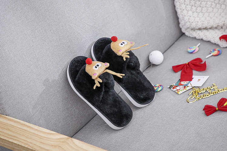 parent-child plush cotton slippers NSPE24990